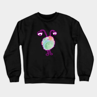 Want to be friends with a cute stalk-eyed monster? Crewneck Sweatshirt